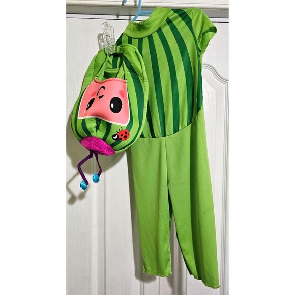 Cocomelon Toddler Costume 2T Watermelon Headpiece Disguise Halloween Kids - Picture 1 of 9
